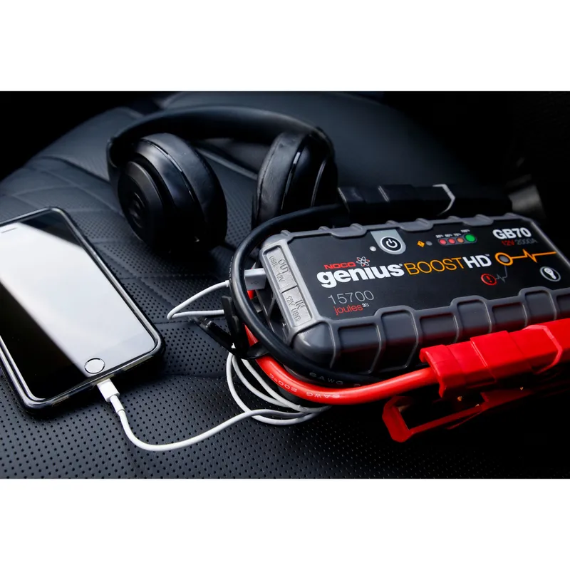 NOCO Boost X GBX75 2500A 12V Jumpstarter Powerbank Auto — foto 14