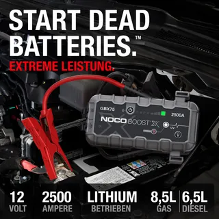 NOCO Boost X GBX75 2500A 12V Jumpstarter Powerbank Auto — miniatuur 3