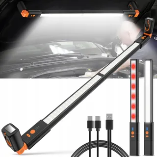 DAPHOMEU LED Werklamp Magnetisch Draadloos Werkplaats Garage — miniatuur 1