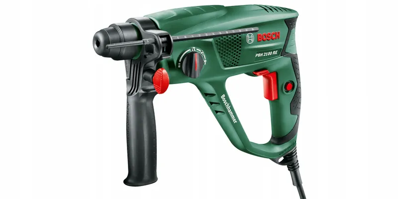 BOSCH PBH 2100 RE Boorhamer 550W Koffer — foto 12