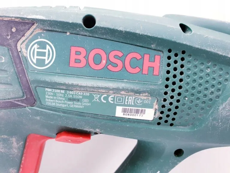 BOSCH PBH 2100 RE Boorhamer 550W Koffer — foto 11