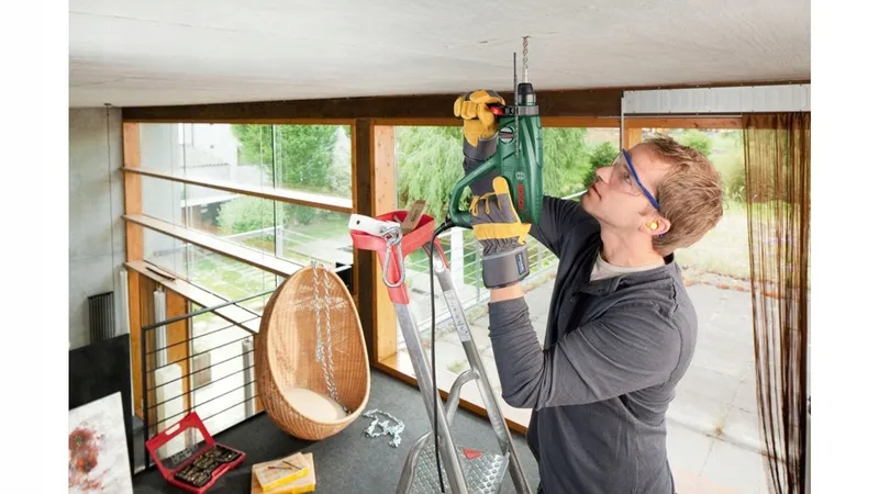 BOSCH PBH 2100 RE Boorhamer 550W Koffer — foto 4
