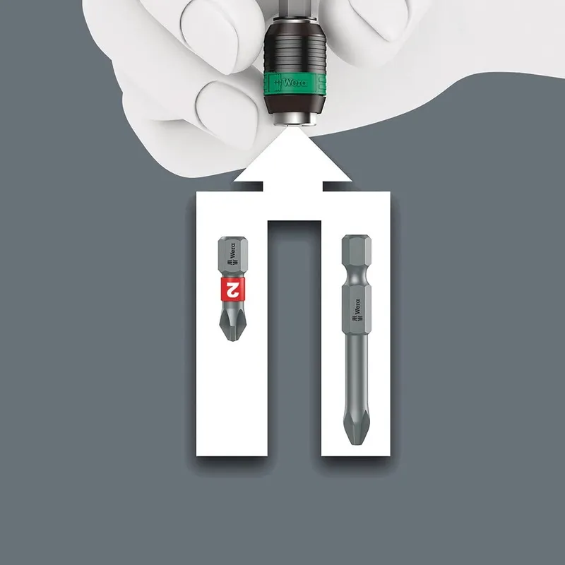WERA Bit-Safe 61 BiTorsion Bitset 61-Delig Zwart Universeel — foto 6