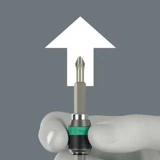 WERA Bit-Safe 61 BiTorsion Bitset 61-Delig Zwart Universeel — miniatuur 8