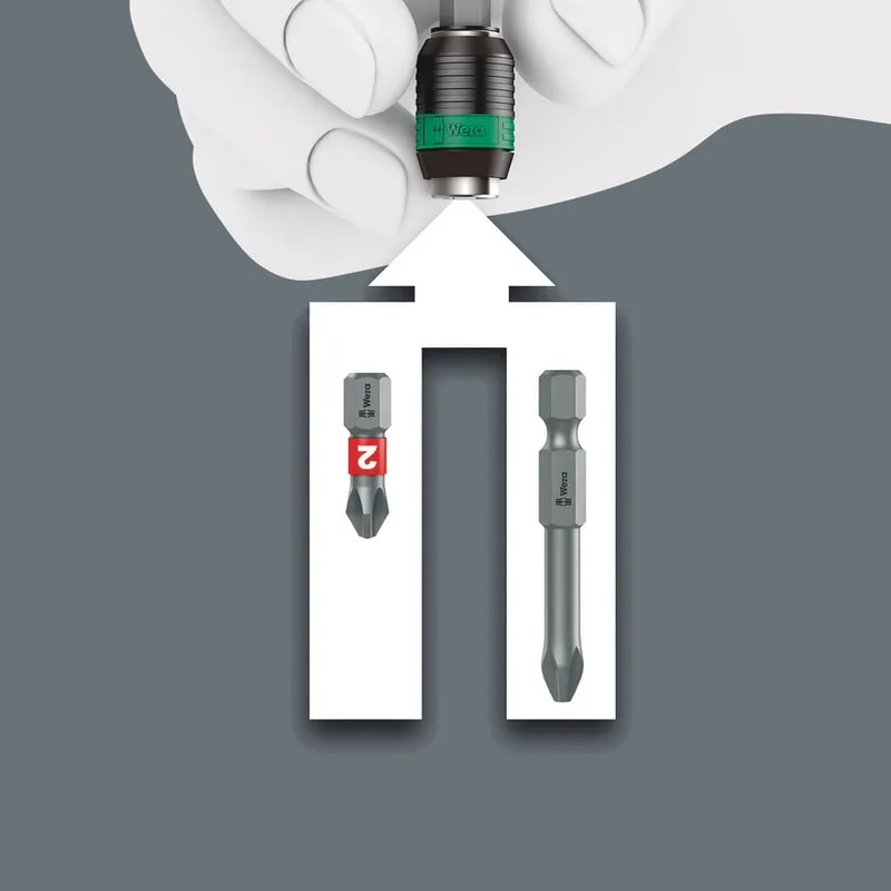 WERA Bit-Safe 61 BiTorsion Bitset 61-Delig Zwart Universeel — foto 11