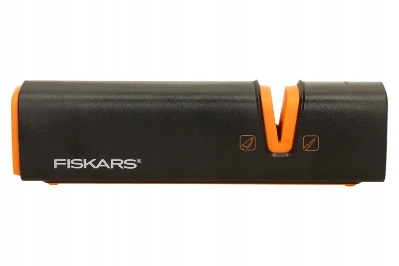 FISKARS Messenslijper Voor Stalen Messen Keramische Steen Zwart Oranje — foto 10