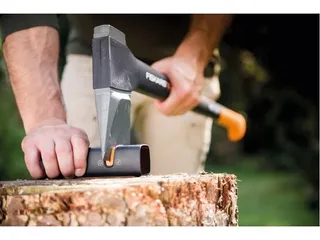FISKARS Messenslijper Voor Stalen Messen Keramische Steen Zwart Oranje — miniatuur 13