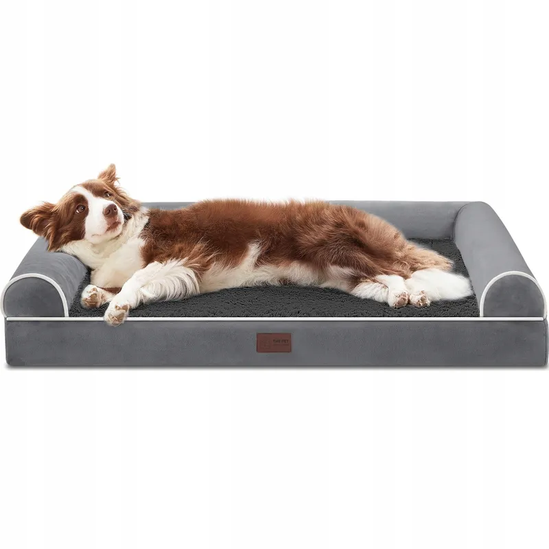 WESTERN HOME Hondenmand Orthopedisch Wasbaar L 106x76x19cm — foto 1