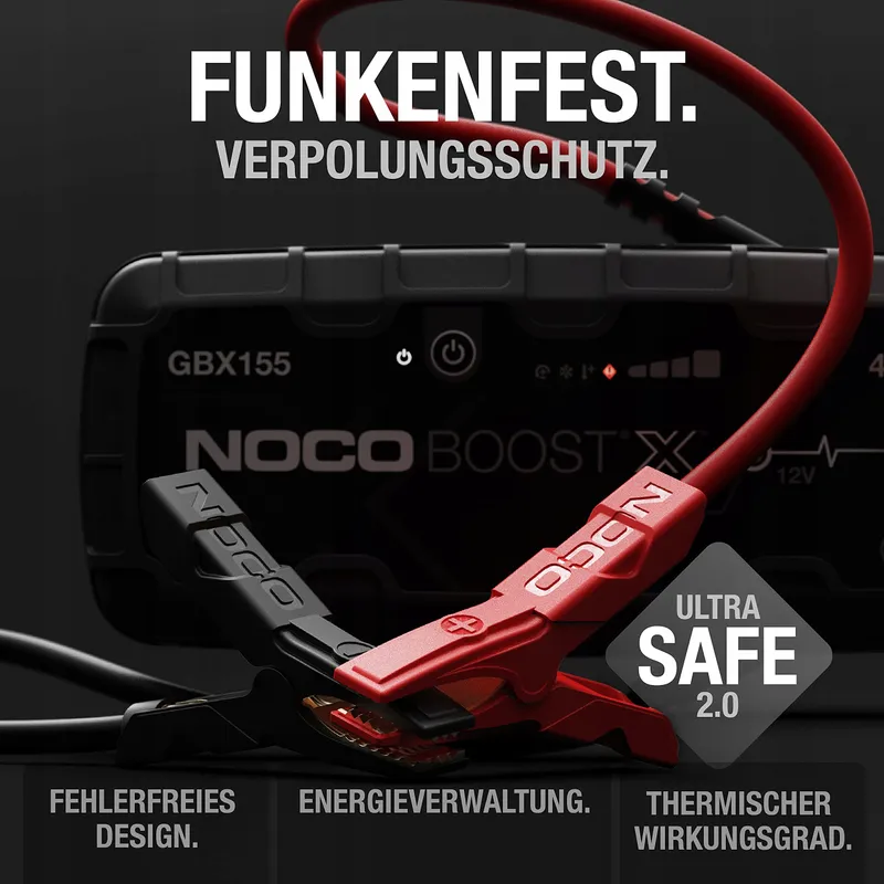 NOCO Boost X GBX155 4250A 12V Starthulp Powerbank 10L Benzine 8L Diesel — foto 5