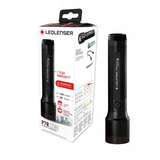 LEDLENSER P7R Core LED Zaklamp 1400 Lumen Oplaadbaar Waterdicht — miniatuur 1