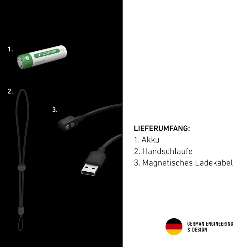 LEDLENSER P7R Core LED Zaklamp 1400 Lumen Oplaadbaar Waterdicht — foto 6