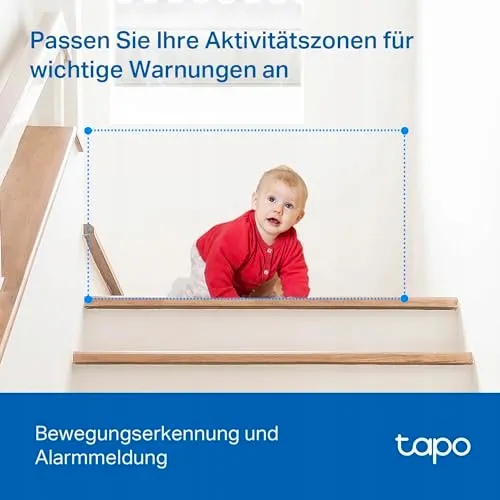 TP-LINK Tapo C210 IP Camera 3MP 2-weg Audio Nachtzicht 256GB — foto 5