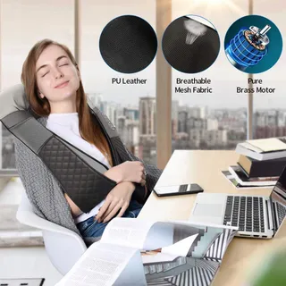 RENPHO Shiatsu Massageapparaat Nek Schouders Verwarming — miniatuur 8