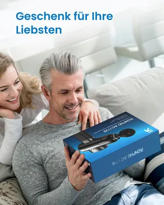 RENPHO Massagegeweer Diep Weefsel USB C Spierontspanning Zwart — miniatuur 8