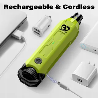 CASFUY Nagelslijper Voor Honden 6 Standen Superstil Elektrisch Groen — miniatuur 6