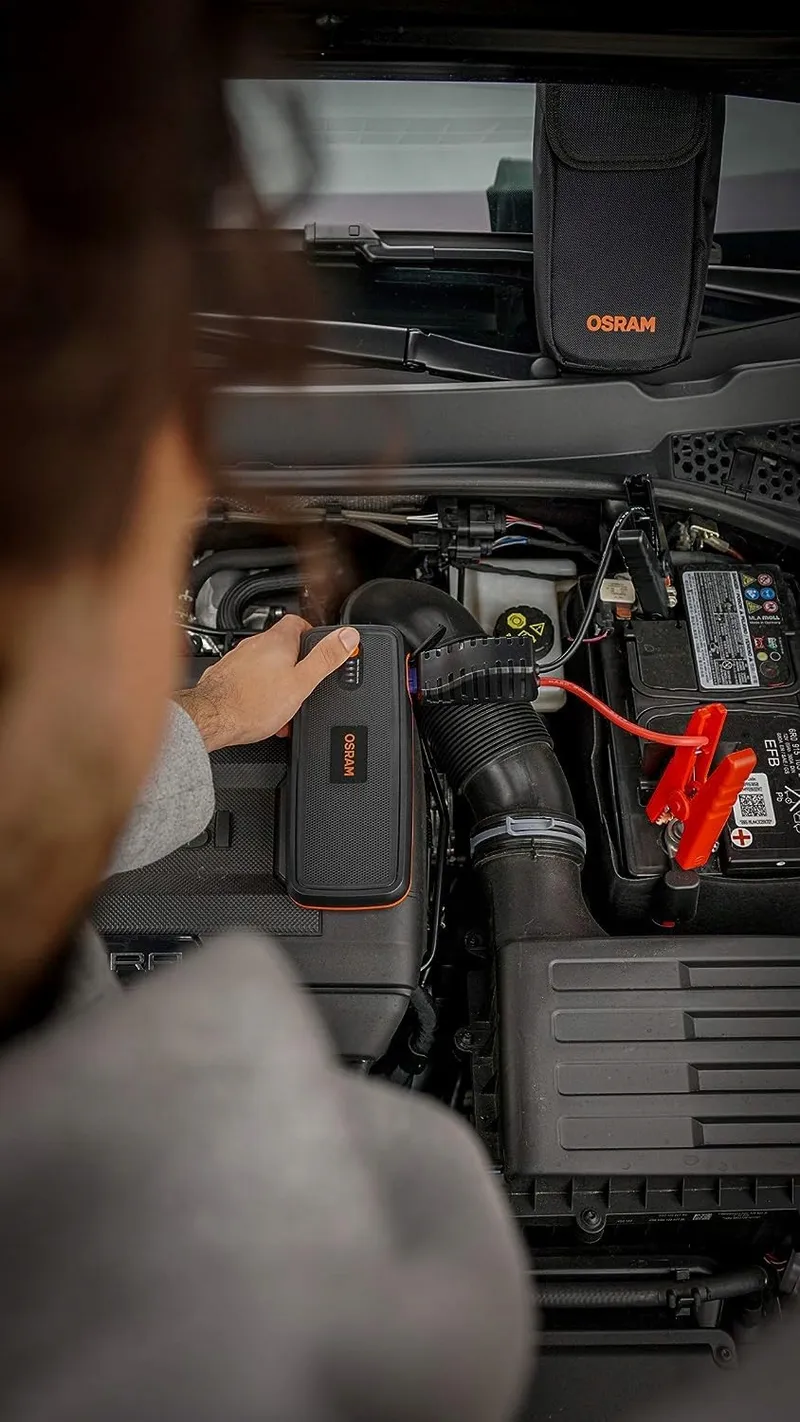 OSRAM BATTERYstart 400 Jumpstarter 2000A 12V Powerbank 16800mAh — foto 8