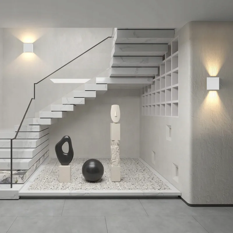 K-BRIGHT LED Wandlamp 12W Verstelbare Lichtstraal IP65 Wit — foto 7
