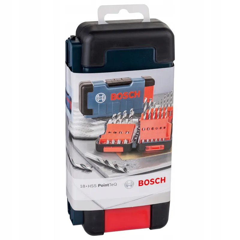 BOSCH HSS Spiraalboorset PointTeQ 18-delig Metaal Ø1-10mm ToughBox — foto 2