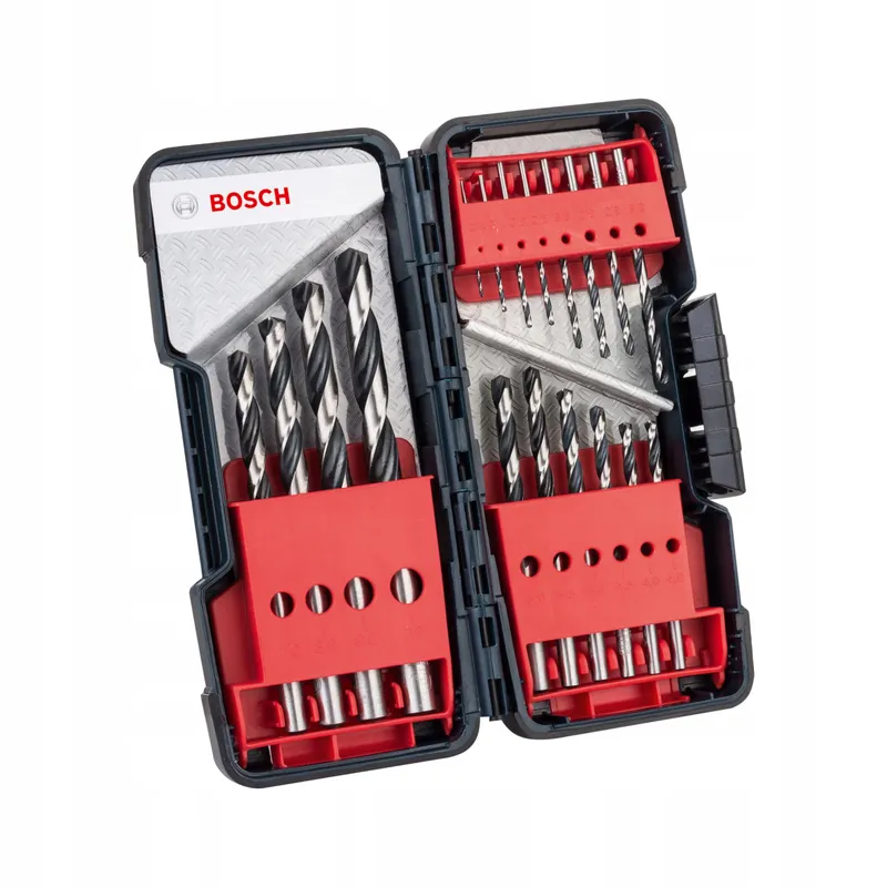 BOSCH HSS Spiraalboorset PointTeQ 18-delig Metaal Ø1-10mm ToughBox — foto 1