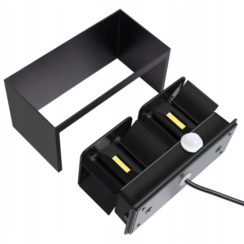 KINGWEN 4 Stuks 20W LED Buitenlamp Bewegingsmelder 6000K IP65 — foto 5