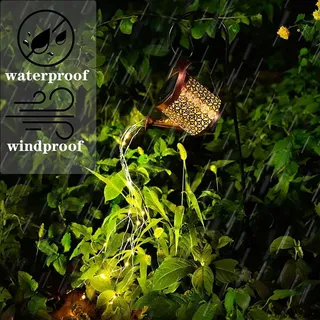 KIZOZO Solar Gieter LED Tuinverlichting IP65 Waterdicht — miniatuur 4