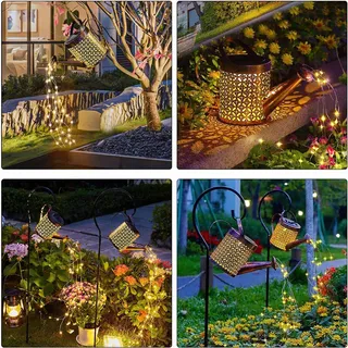 KIZOZO Solar Gieter LED Tuinverlichting IP65 Waterdicht — miniatuur 6