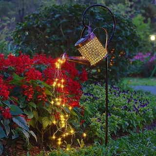 KIZOZO Solar Gieter LED Tuinverlichting IP65 Waterdicht — miniatuur 1