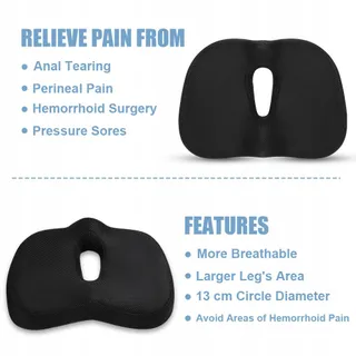 AINIV Orthopedisch Kussen Memory Foam Tegen Rugpijn 30x40cm — miniatuur 8