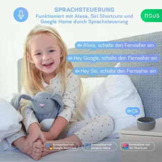 NOUS Matter Slim Stopcontact 16A 3840W Alexa Google Home — miniatuur 5