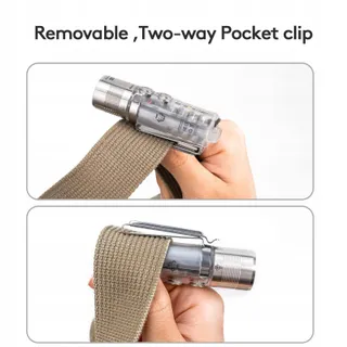 ROVYVON A28 G2 EDC Zaklamp 1000lm Wit Rood Waterdicht — miniatuur 6