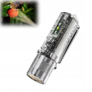 ROVYVON A28 G2 EDC Zaklamp 1000lm Wit Rood Waterdicht — miniatuur 7