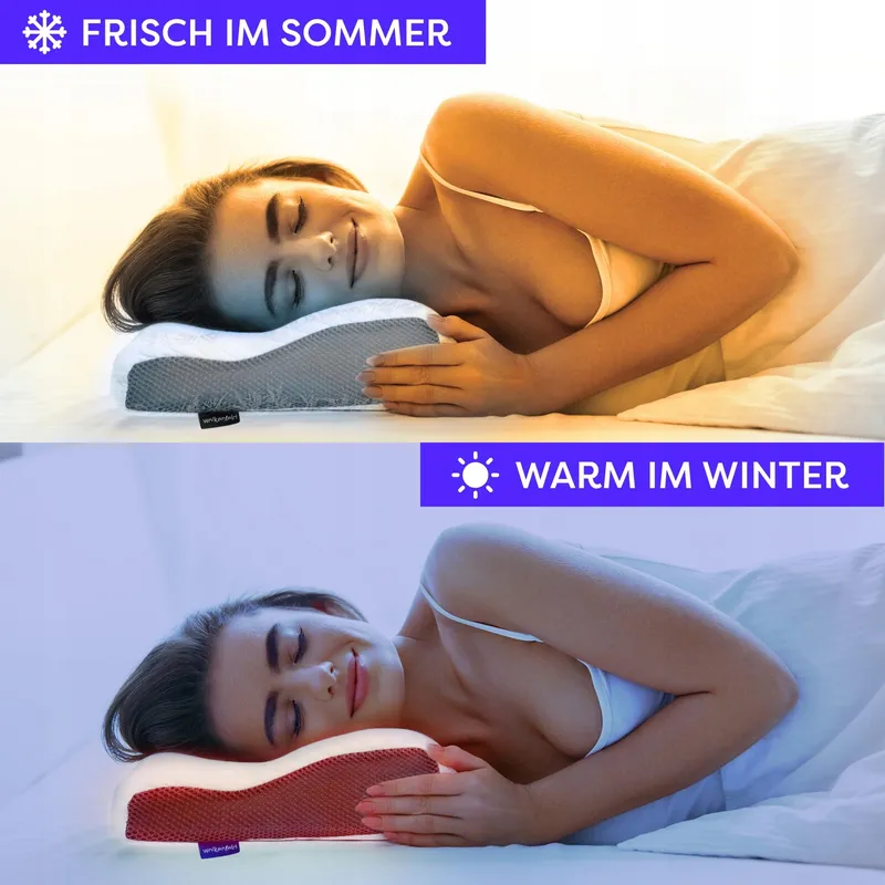 WOLKENFELD Orthopedisch Kussen Memory Foam Ergonomisch — foto 5