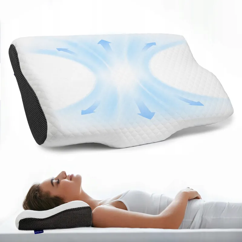 WOLKENFELD Orthopedisch Kussen Memory Foam Ergonomisch — foto 1