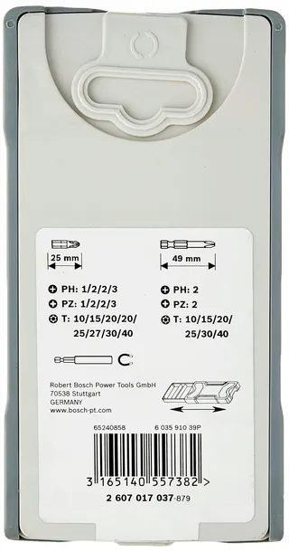 BOSCH Professional Schroefbitset 25-delig Extra Hard — miniatuur 4