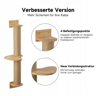 FUKUMARU Krabpaal Voor Aan De Muur 93cm — miniatuur 2