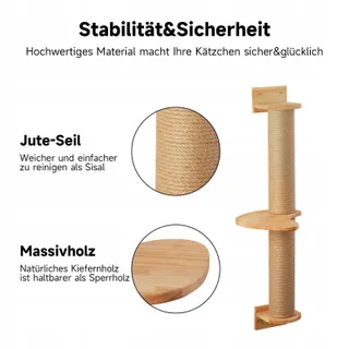 FUKUMARU Krabpaal Voor Aan De Muur 93cm — miniatuur 3