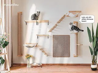 FUKUMARU Krabpaal Voor Aan De Muur 93cm — miniatuur 5