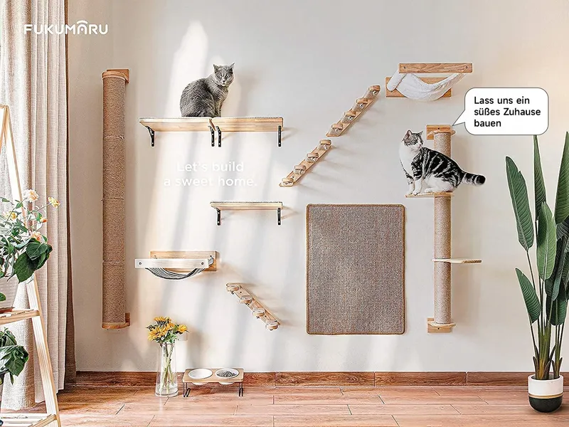 FUKUMARU Krabpaal Voor Aan De Muur 93cm — foto 5