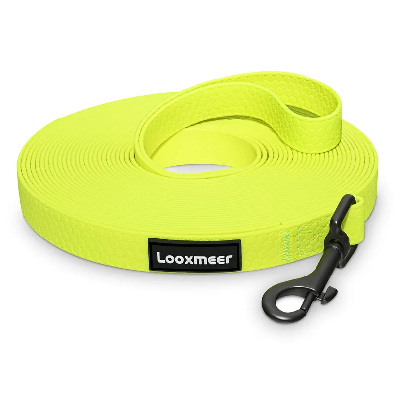 LOOXMEER Trainingslijn Hond 5m 7m 10m 15m 20m 25m 30m Neon Geel — foto 1