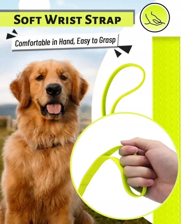 LOOXMEER Trainingslijn Hond 5m 7m 10m 15m 20m 25m 30m Neon Geel — foto 10