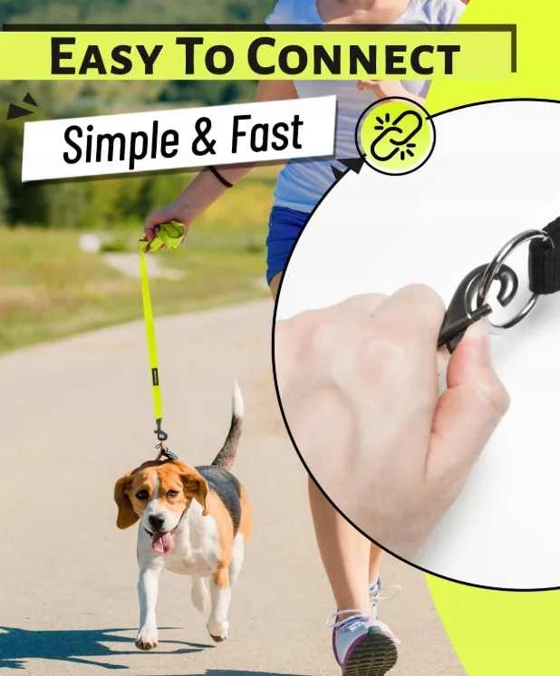 LOOXMEER Trainingslijn Hond 5m 7m 10m 15m 20m 25m 30m Neon Geel — foto 12