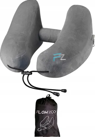FLOWZOOM AIR Opblaasbaar Reis-Nekkussen Ergonomisch — miniatuur 11