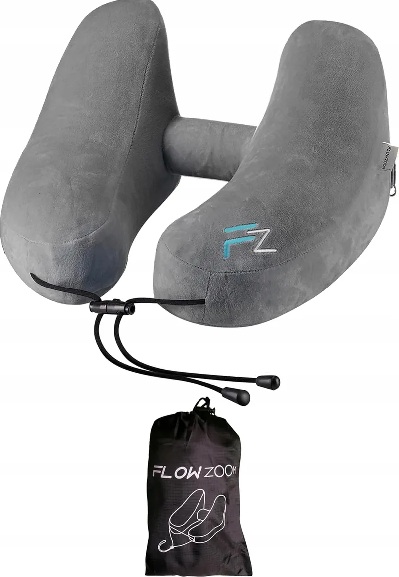 FLOWZOOM AIR Opblaasbaar Reis-Nekkussen Ergonomisch β foto 11