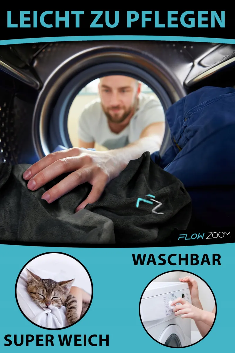 FLOWZOOM AIR Opblaasbaar Reis-Nekkussen Ergonomisch β foto 9
