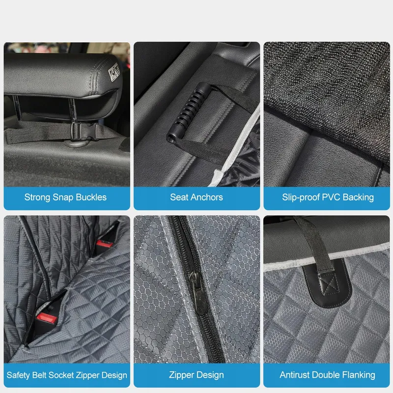 ANOSOSPECIAL Autostoelhoes Voor Hond Waterdicht Universeel — foto 4