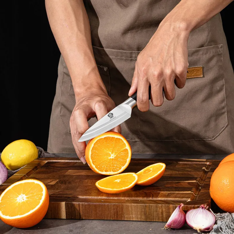 WILDMOK Keukenmes Klein Scherp Duits Staal Fruit En Groenten — foto 5