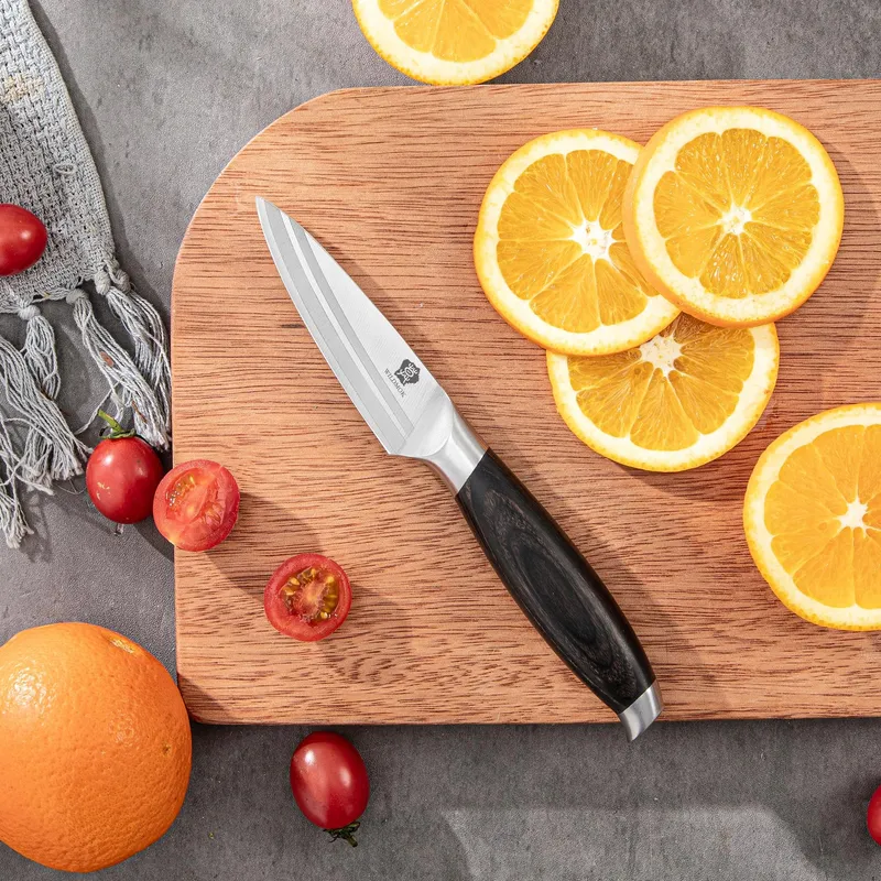 WILDMOK Keukenmes Klein Scherp Duits Staal Fruit En Groenten — foto 6
