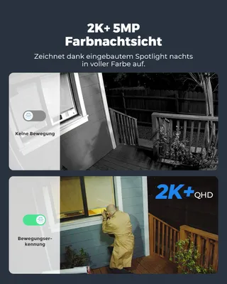 REOLINK Argus 3 Pro Bewakingscamera 5MP Persoon Voertuig Detectie WiFi — miniatuur 2