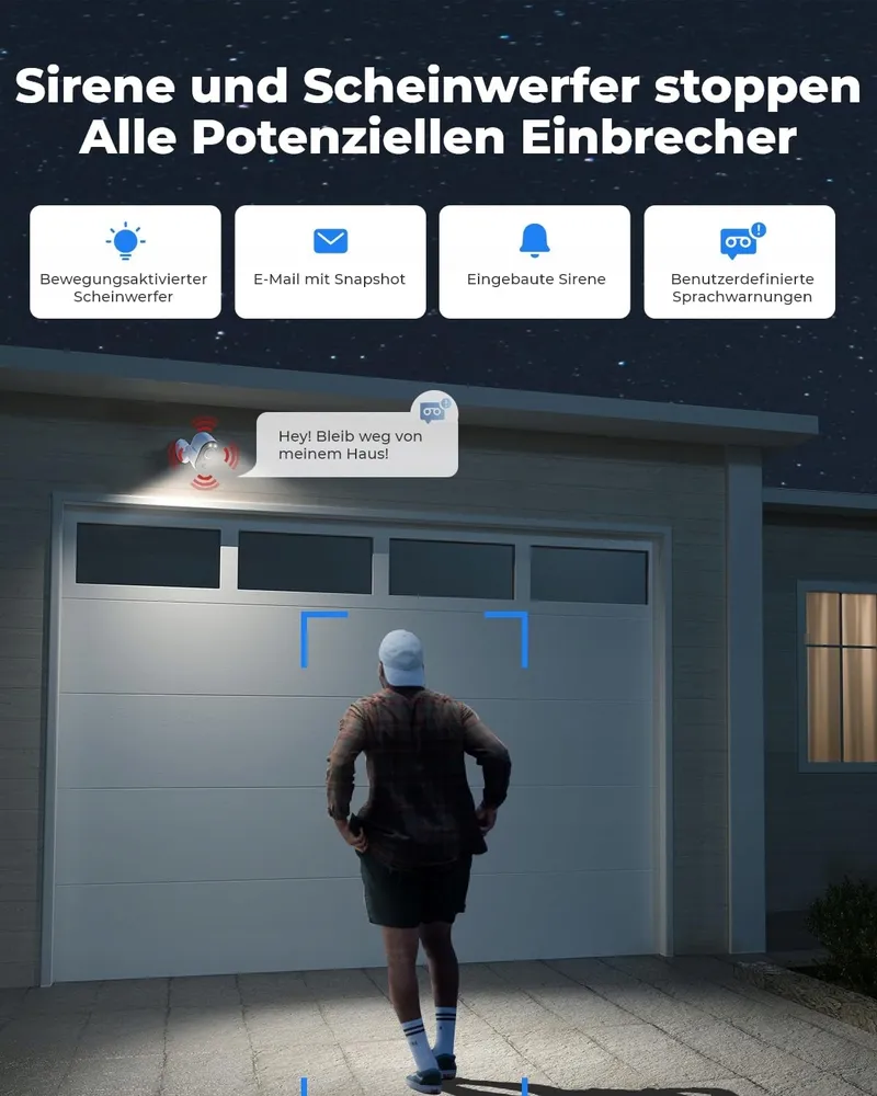 REOLINK Argus 3 Pro Bewakingscamera 5MP Persoon Voertuig Detectie WiFi — foto 5