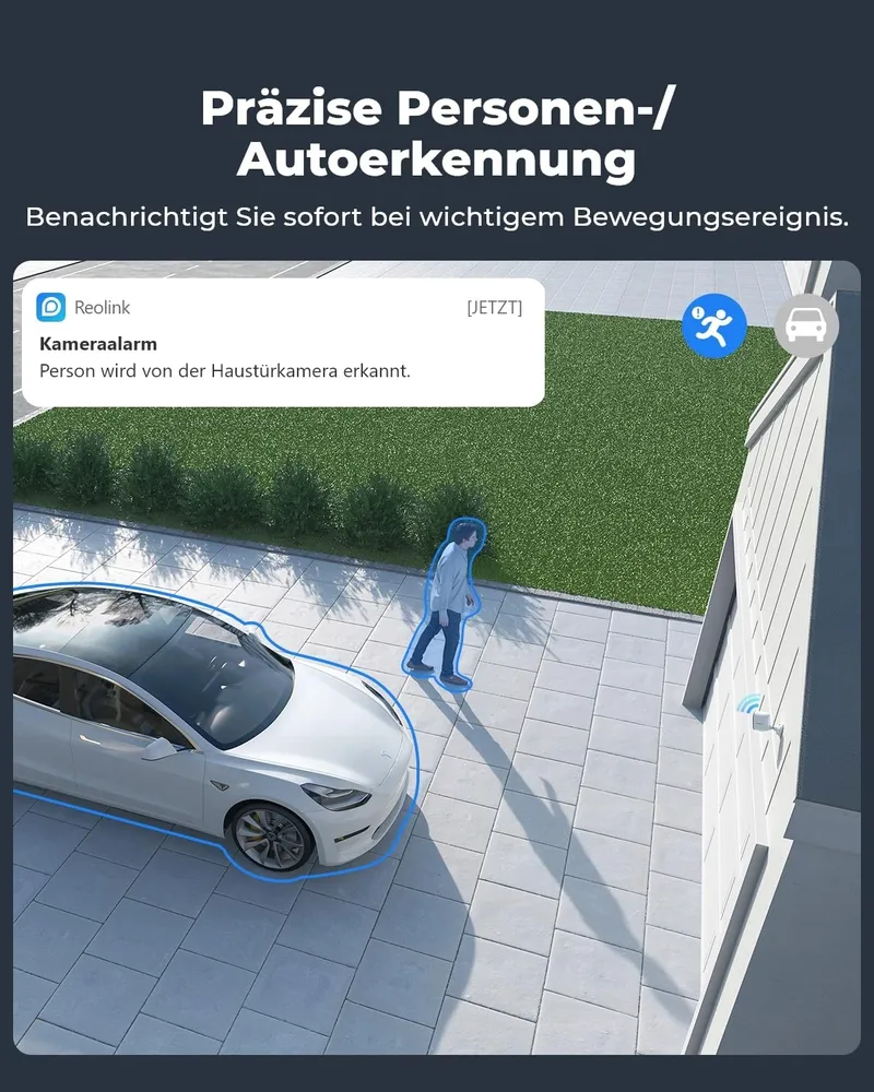 REOLINK Argus 3 Pro Bewakingscamera 5MP Persoon Voertuig Detectie WiFi — foto 3